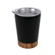 Термокружка Coffice Carbon, 350 мл, черная / коричневая - фото № 1