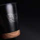 Термокружка Coffice Carbon, 350 мл, черная / коричневая - фото № 2