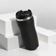 Термокружка Double Wall Mug С1, soft-touch, 350 мл, черная - фото № 1