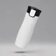 Термокружка герметичная Waterline Streamline, soft-touch, 400 мл., белая - фото № 1