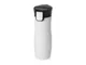 Термокружка герметичная Waterline Streamline, soft-touch, 400 мл., белая - фото № 1