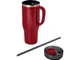 Термокружка из переработанной стали Melbourne, 1200 мл, красная - фото № 3