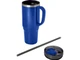 Термокружка из переработанной стали Melbourne, 1200 мл, синяя - фото № 3