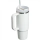 Термокружка с трубочкой Stanley Quencher H2.0, 1180 мл, белая - фото № 2