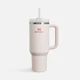Термокружка с трубочкой Stanley Quencher H2.0, 1180 мл, розовая - фото № 1