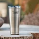 Термокружка Thermos Icon 710 с поворотной крышкой, серебристая - фото № 9