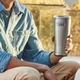 Термокружка Thermos Icon 710 с поворотной крышкой, серебристая - фото № 7