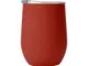 Термокружка Vacuum mug C1, soft touch, 370 мл, красная - фото № 3
