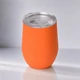 Термокружка Vacuum mug C1, soft touch, 370 мл, оранжевая - фото № 1