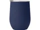 Термокружка Vacuum mug C1, soft touch, 370 мл, темно-синяя - фото № 3