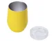 Термокружка Vacuum Mug C1, soft touch, 370 мл, желтая - фото № 2