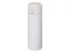 Термокружка вакуумная c кнопкой Waterline Guard, soft-touch, 400 мл, тубус, белая - фото № 1