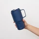 Термокружка вакуумная Portobello Aventura, 580 мл, синяя - фото № 11