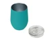 Термокружка вакуумная с непротекаемой крышкой Waterline Sense Gum, soft touch, бирюзовая - фото № 2