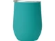 Термокружка вакуумная с непротекаемой крышкой Waterline Sense Gum, soft touch, бирюзовая - фото № 3