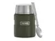 Термос для еды с ложкой Thermos SK3000, 470 мл, хаки - фото № 2