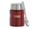 Термос для еды с ложкой Thermos SK3000, 470 мл, красный - фото № 3