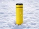 Термос вакуумный Vacuum Flask C1, soft touch, 420мл, желтый - фото № 13