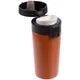 Термостакан с ситечком Molti No Leak Infuser, 350 мл, оранжевый - фото № 2