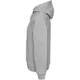 Толстовка B&C Hooded, серый меланж - фото № 3