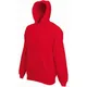 Толстовка мужская Fruit of the Loom Hooded Sweat, красная - фото № 1