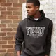 Толстовка мужская Fruit of the Loom Hooded Sweat, зеленая - фото № 4