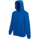 Толстовка мужская Fruit of the loom Hooded Sweat, синяя - фото № 1