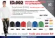 Свитшот B&C ID.002, синий - фото № 4
