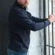 Кофта мужская JRC Atlanta Man 280, темно-синяя - фото № 5