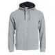 Толстовка мужская Clique Classic Hoody Full Zip, серая - фото № 1