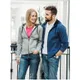 Толстовка мужская Clique Classic Hoody Full Zip, серая - фото № 6