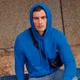 Толстовка мужская Fruit of the Loom Lightweight, синяя - фото № 5