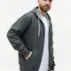 Толстовка мужская с капюшоном на молнии Stan 17, 280 гр/м2, серая - фото № 6