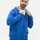 Толстовка мужская с капюшоном на молнии Stan 17, 280 гр/м2, синяя - фото № 7
