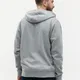 Толстовка мужская с капюшоном на молнии Stan 17, 280 гр/м2, светло-серая - фото № 9