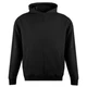 Толстовка Oversize Zip, 320 гр/м2, черная - фото № 1