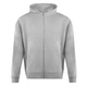 Толстовка Oversize Zip, 320 гр/м2, серая - фото № 1