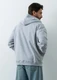 Толстовка Oversize Zip, 320 гр/м2, серая - фото № 4