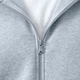 Толстовка Oversize Zip, 320 гр/м2, серая - фото № 7