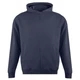 Толстовка Oversize Zip, 320 гр/м2, темно-серая - фото № 1