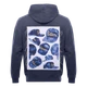 Толстовка Oversize Zip, 320 гр/м2, темно-серая - фото № 8