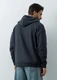 Толстовка Oversize Zip, 320 гр/м2, темно-серая - фото № 5