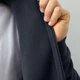 Толстовка Oversize Zip, 320 гр/м2, темно-серая - фото № 18