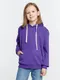 Толстовка с капюшоном детская Molti Kirenga Kids, фиолетовая - фото № 6