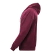 Толстовка с капюшоном футер без начеса Stan Oversize Zip, 240 гр/м2, бордовая - фото № 2