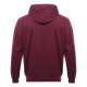 Толстовка с капюшоном футер без начеса Stan Oversize Zip, 240 гр/м2, бордовая - фото № 3