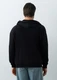 Толстовка с капюшоном футер без начеса Stan Oversize Zip, 240 гр/м2, черная - фото № 8