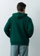 Толстовка с капюшоном футер без начеса Stan Oversize Zip, 240 гр/м2, темно-зеленая - фото № 8