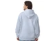 Толстовка с капюшоном оверсайз U Basic Lisbon, голубая - фото № 5