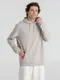 Толстовка с капюшоном унисекс Hoodie, дымчато-серая - фото № 6